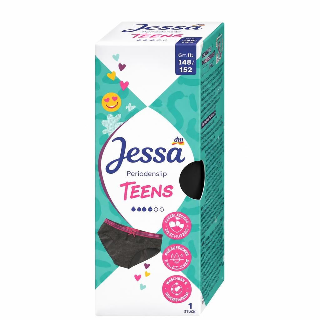 Jessa Periodenslip Teens 1 Stk. Angebot bei Dm
