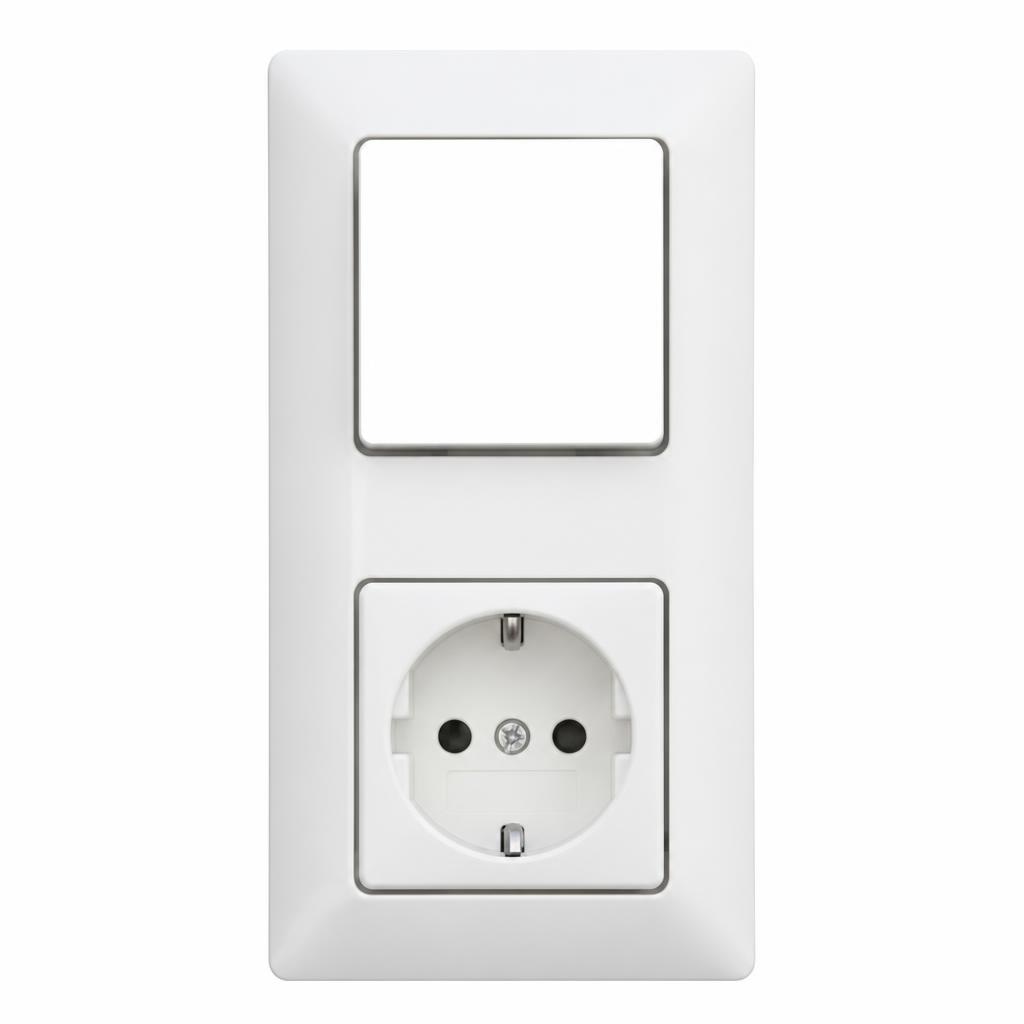 Schalterserie MILANO 1-fach-Rahmen Voltomat Angebot bei Bauhaus