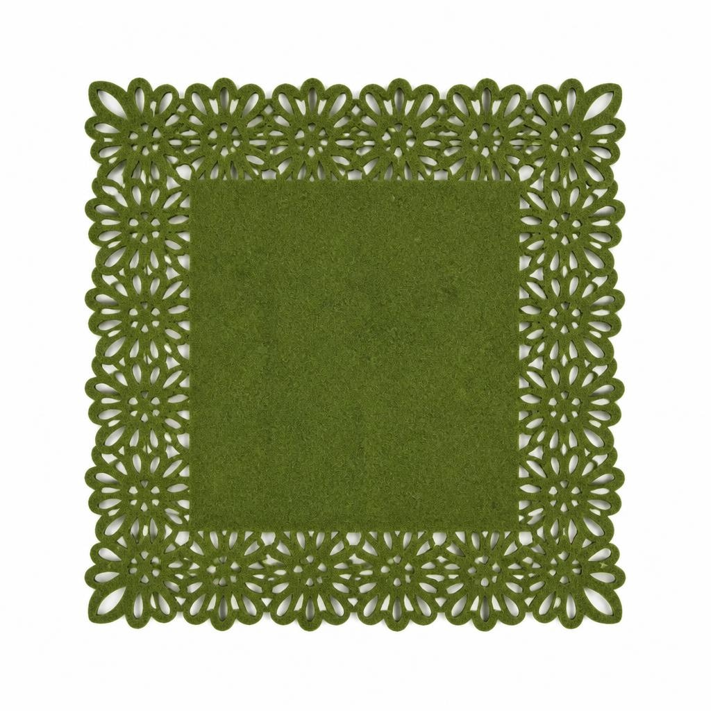 Filz Platzdeckchen ca. 25 x 25 cm Angebot bei Norma