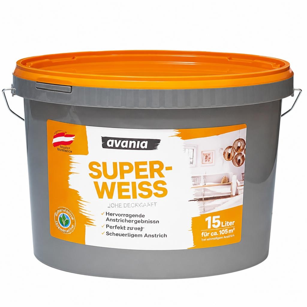 Superweiß 15 l avania Angebot bei Lagerhaus