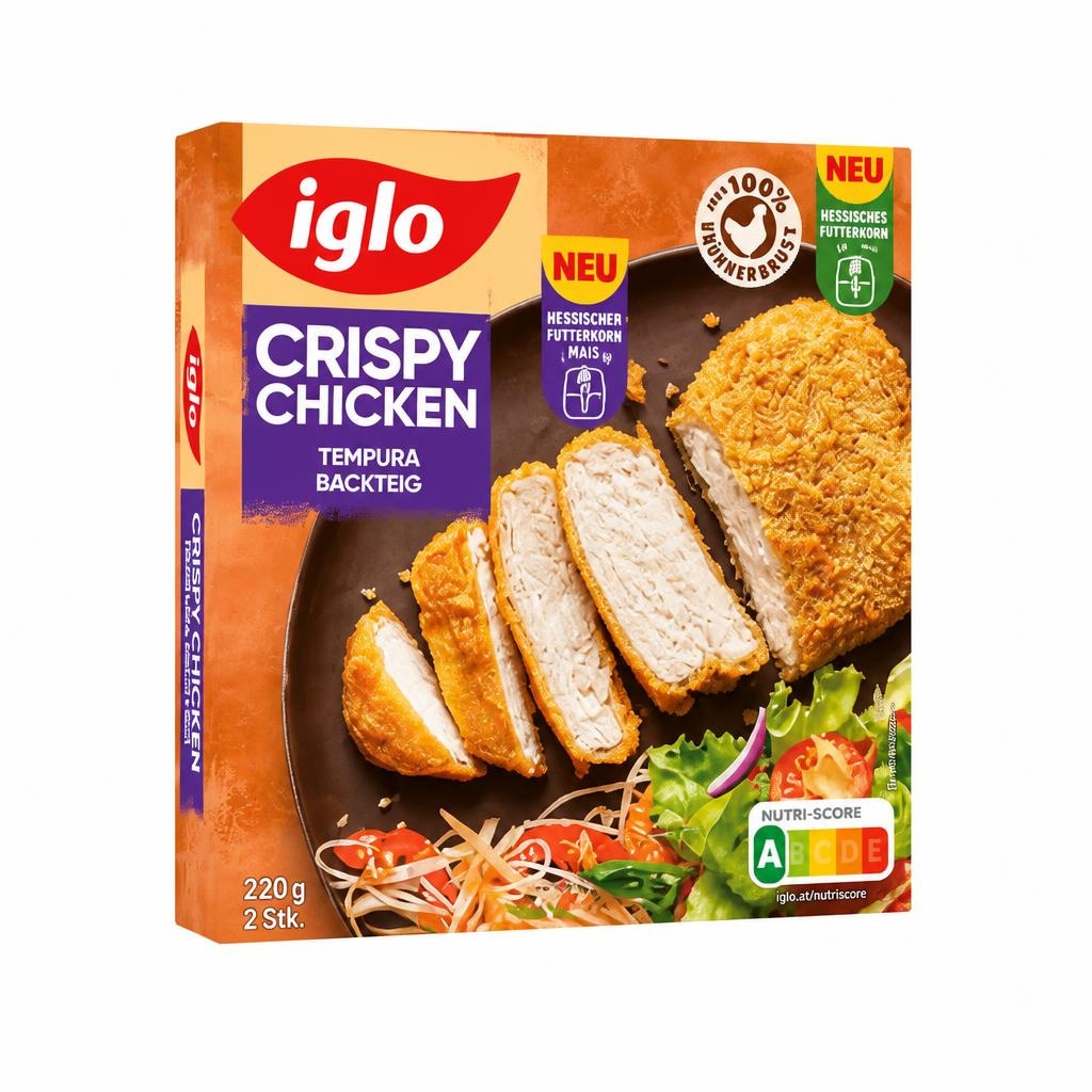 Iglo Hühner Sticks, Nuggets oder Crispy Chicken 220-250 g Angebot bei Spar