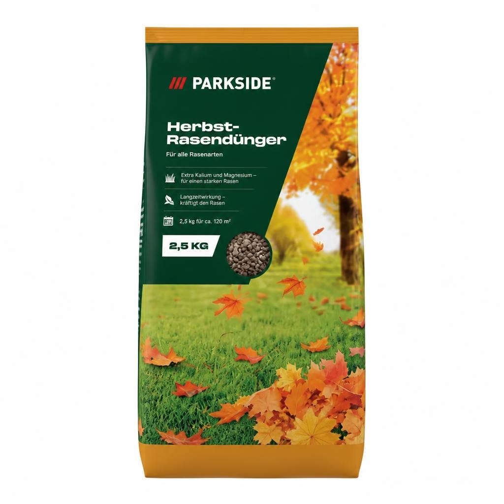 Parkside Herbstrasen Dünger 2,5 kg Angebot bei Lidl