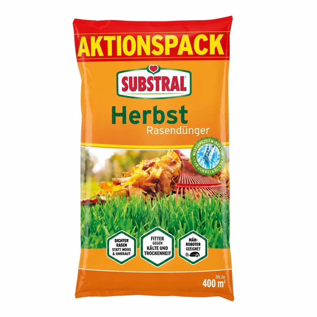 Herbstrasendünger 400 m² SUBSTRAL Angebot bei Maximarkt