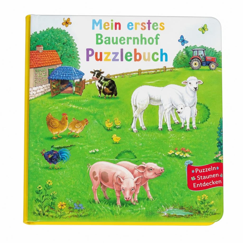 Mein erstes Bauernhof Puzzlebuch Angebot bei Norma