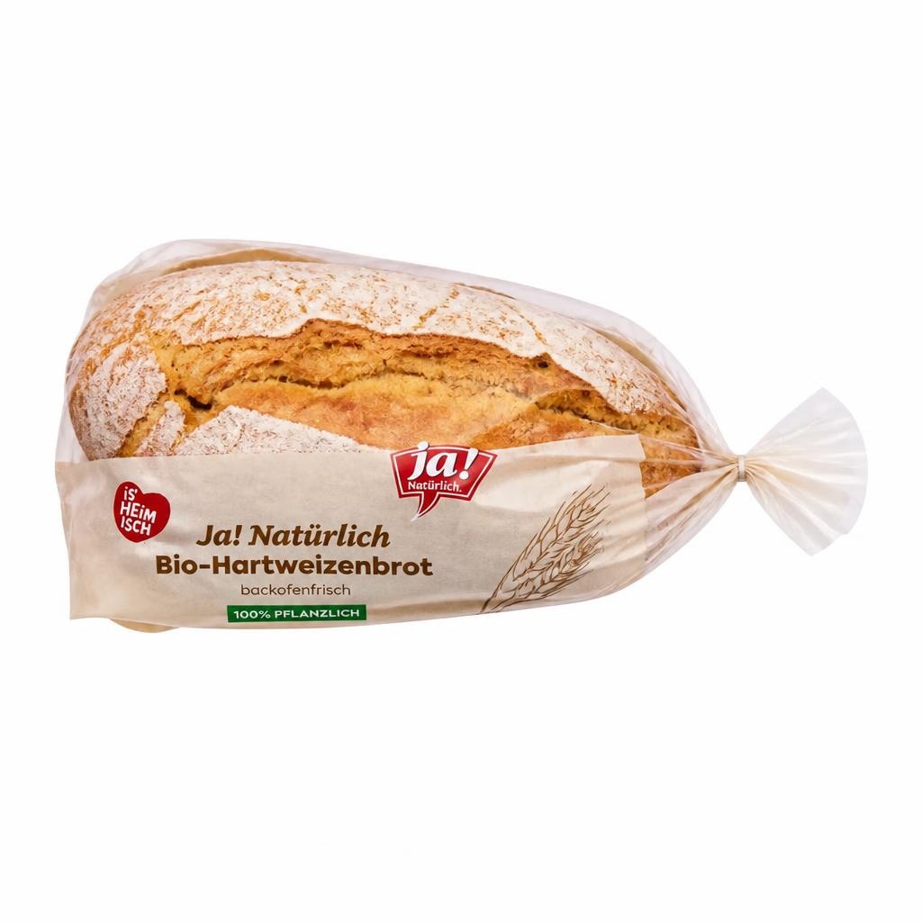 Ja! Natürlich Bio-Hartweizenbrot 500 g Angebot bei Billa Plus