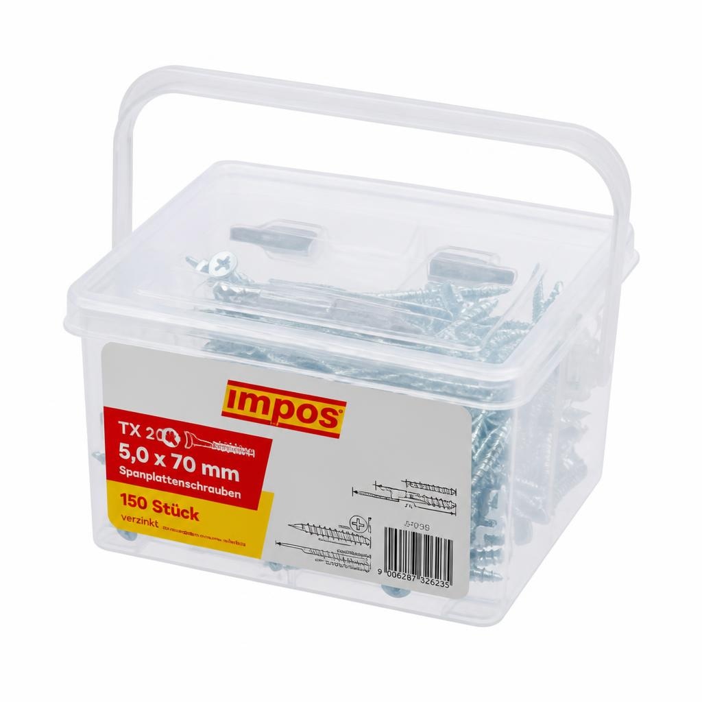 Spanplattenschrauben 4x40 mm IMPOS Angebot bei Lagerhaus