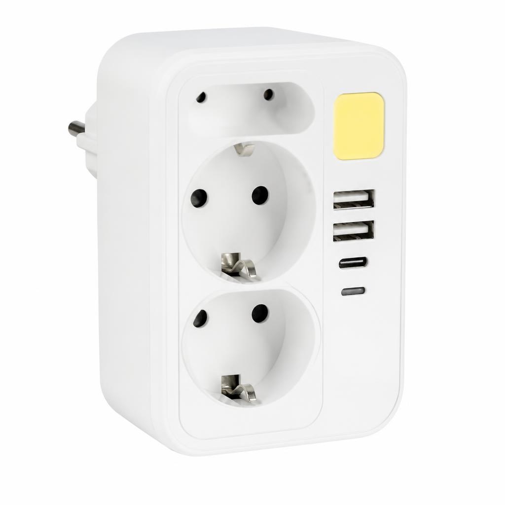 powertec Steckdosen-Adapter 20W Angebot bei Norma