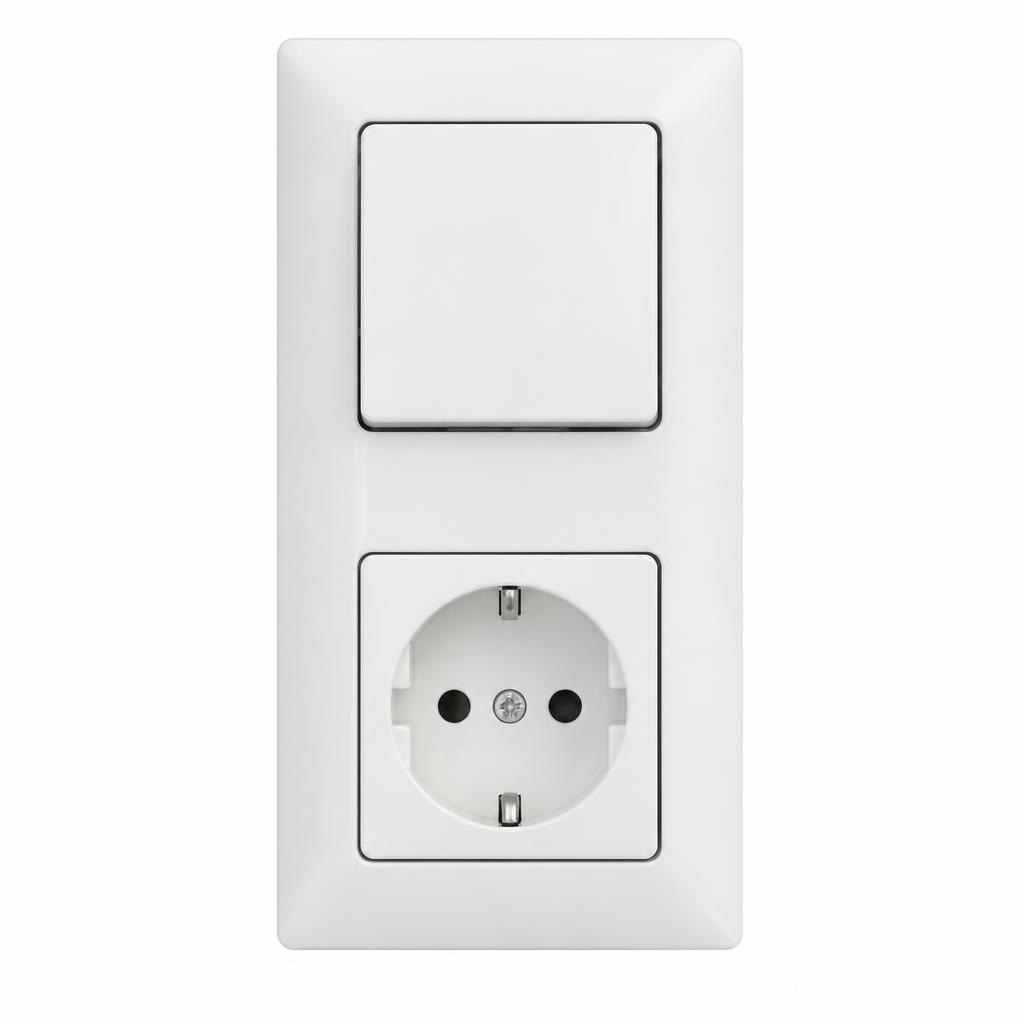 Schalterserie BALANCE Alpinweiß 2-fach-Rahmen Busch-Jaeger Angebot bei Bauhaus