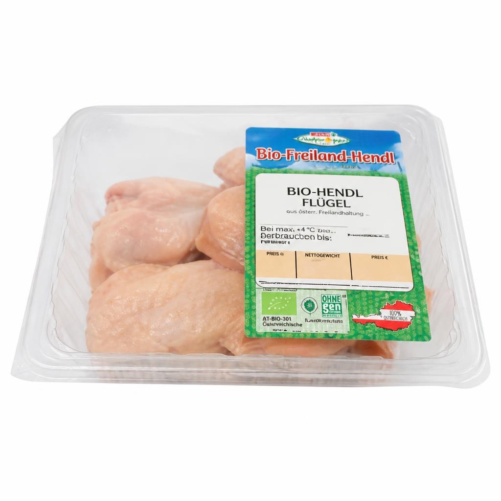 Bio-Hendl-Flügel aus Freilandhaltung 450 g SPAR Natur*pur Angebot bei Spar