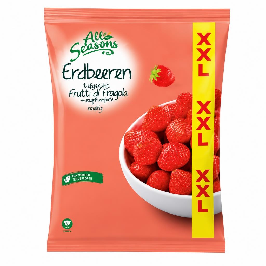 XXL Erdbeeren 1 kg All Seasons Angebot bei Hofer