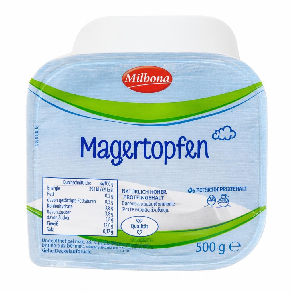 Milbona Magertopfen 500 g Angebot bei Lidl