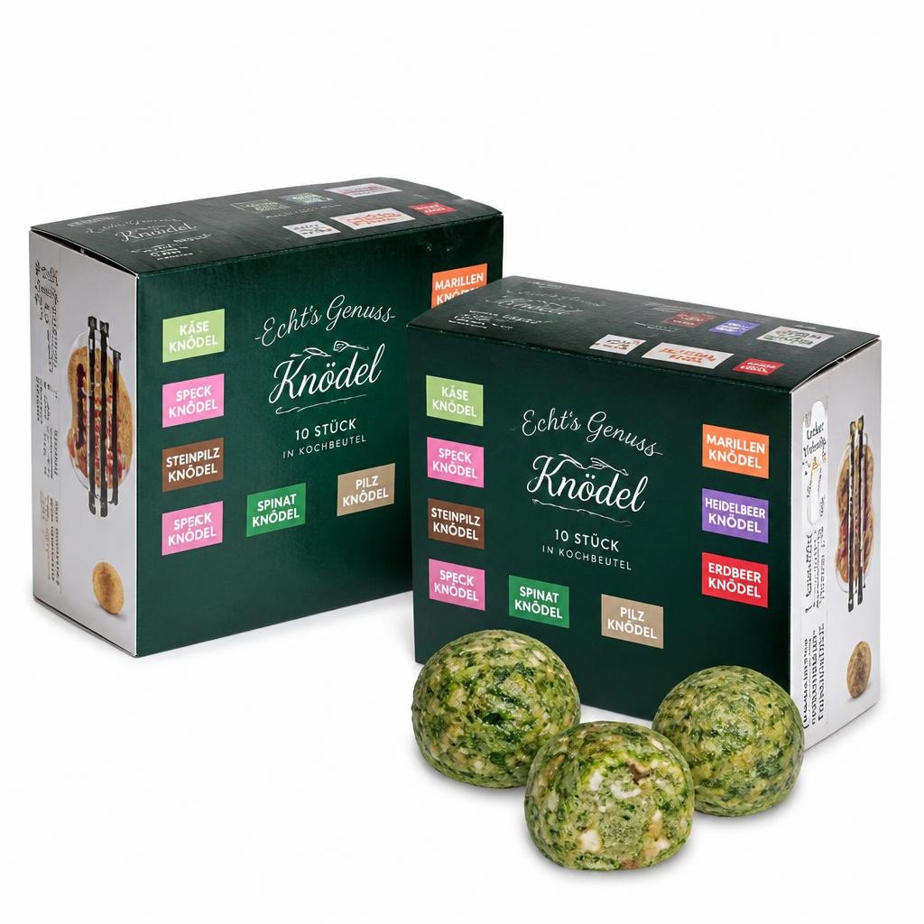 Bergkas-, Spinat- oder Steinpilzknödel 360 g Angebot bei Maximarkt