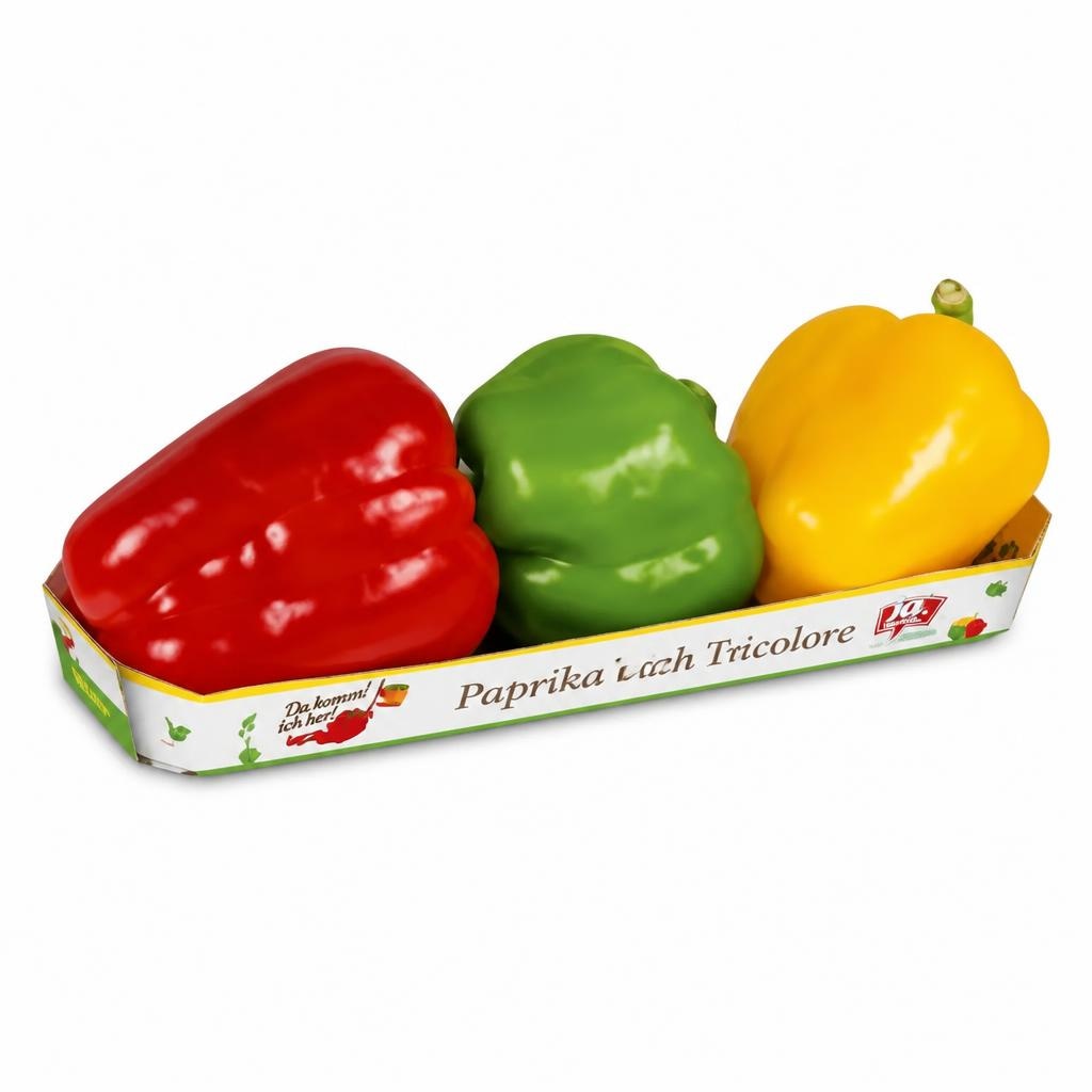 Paprika Tricolore 3 Stück Packung Da komm' ich her! Angebot bei Billa Plus