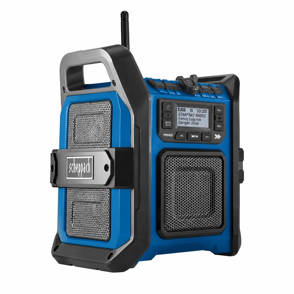Scheppach Akku-Baustellenradio C-DAB30-X Angebot bei Bauhaus