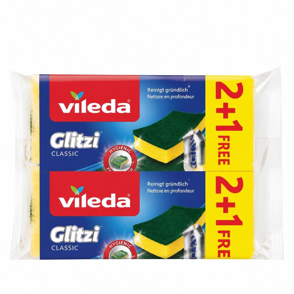 Vileda Glitzi Classic 2+1 Sparpack 3 Stk. Angebot bei Maximarkt