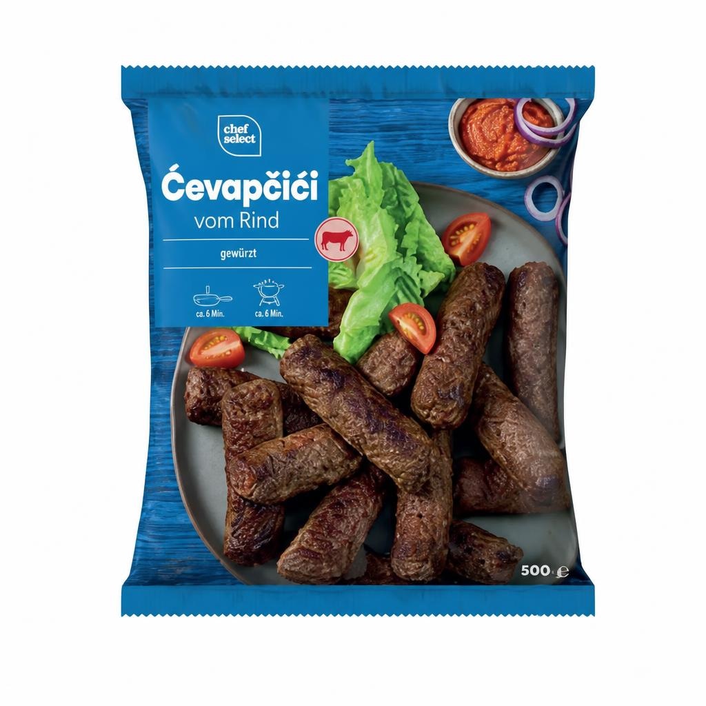 Ćevapčići Rind 500 g Chef Select Angebot bei Lidl