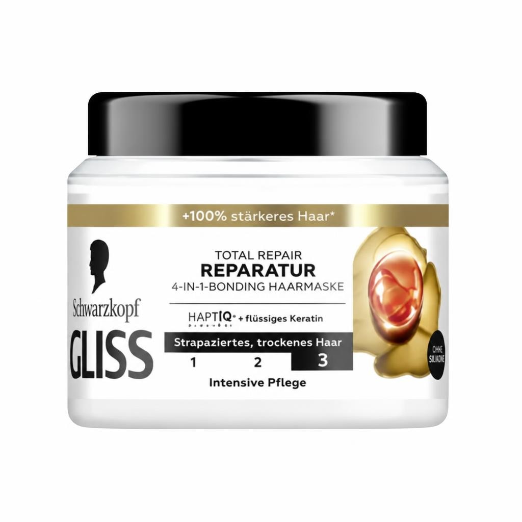 Gliss Total Repair 4-in-1 Haarmaske 400 ml Angebot bei Dm
