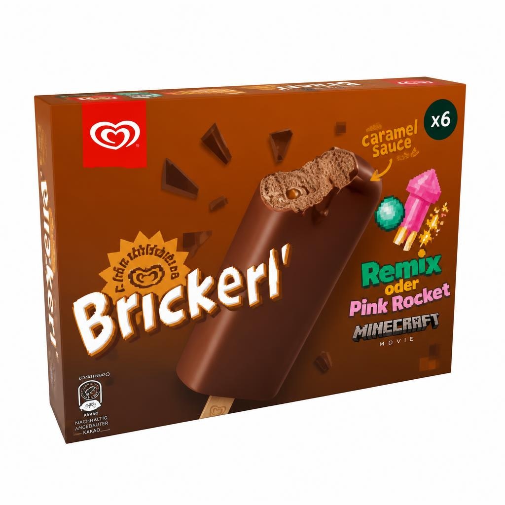 Eskimo Brickerl, Minecraft, Remix od. Pink Rocket 260 ml – 400 ml Angebot bei Billa