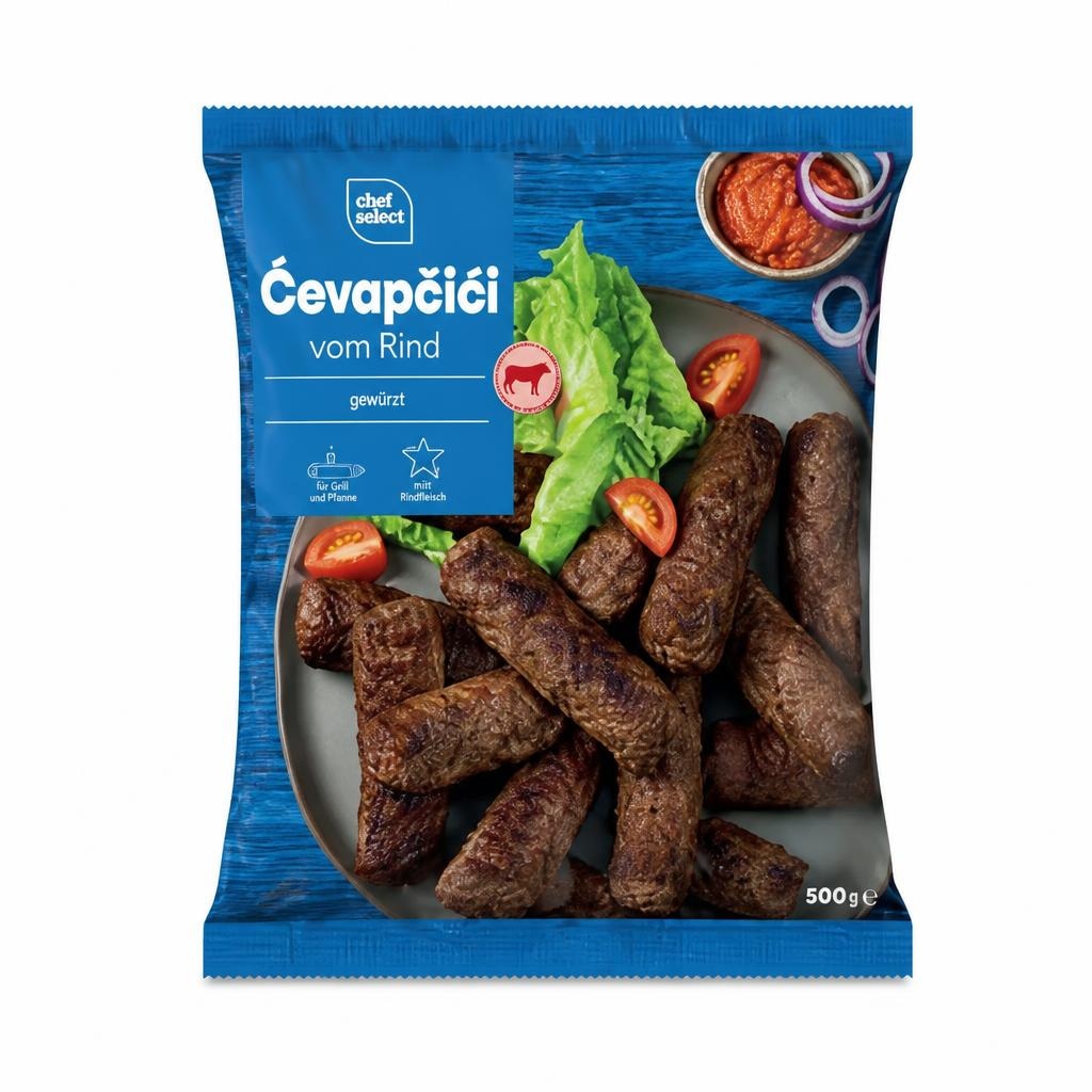 Ćevapčići Rind 500 g Chef Select Angebot bei Lidl