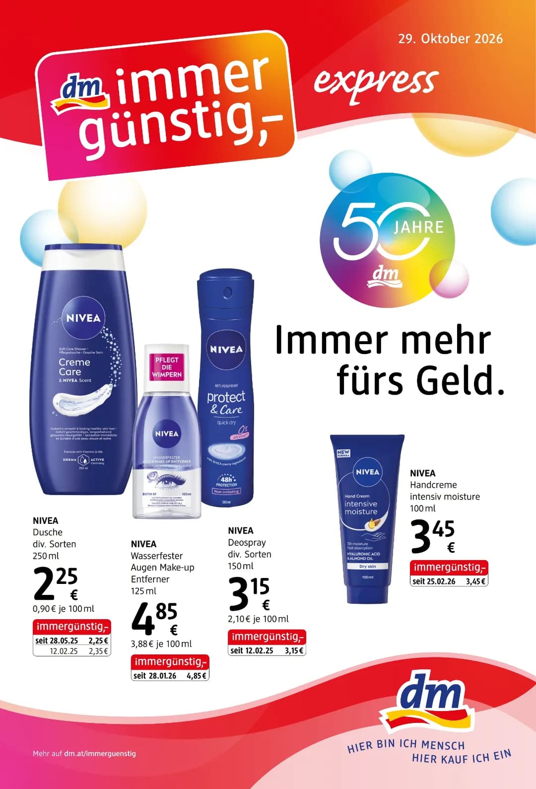Dm katalog Express, 29.10.2026. – 25.11.2026.