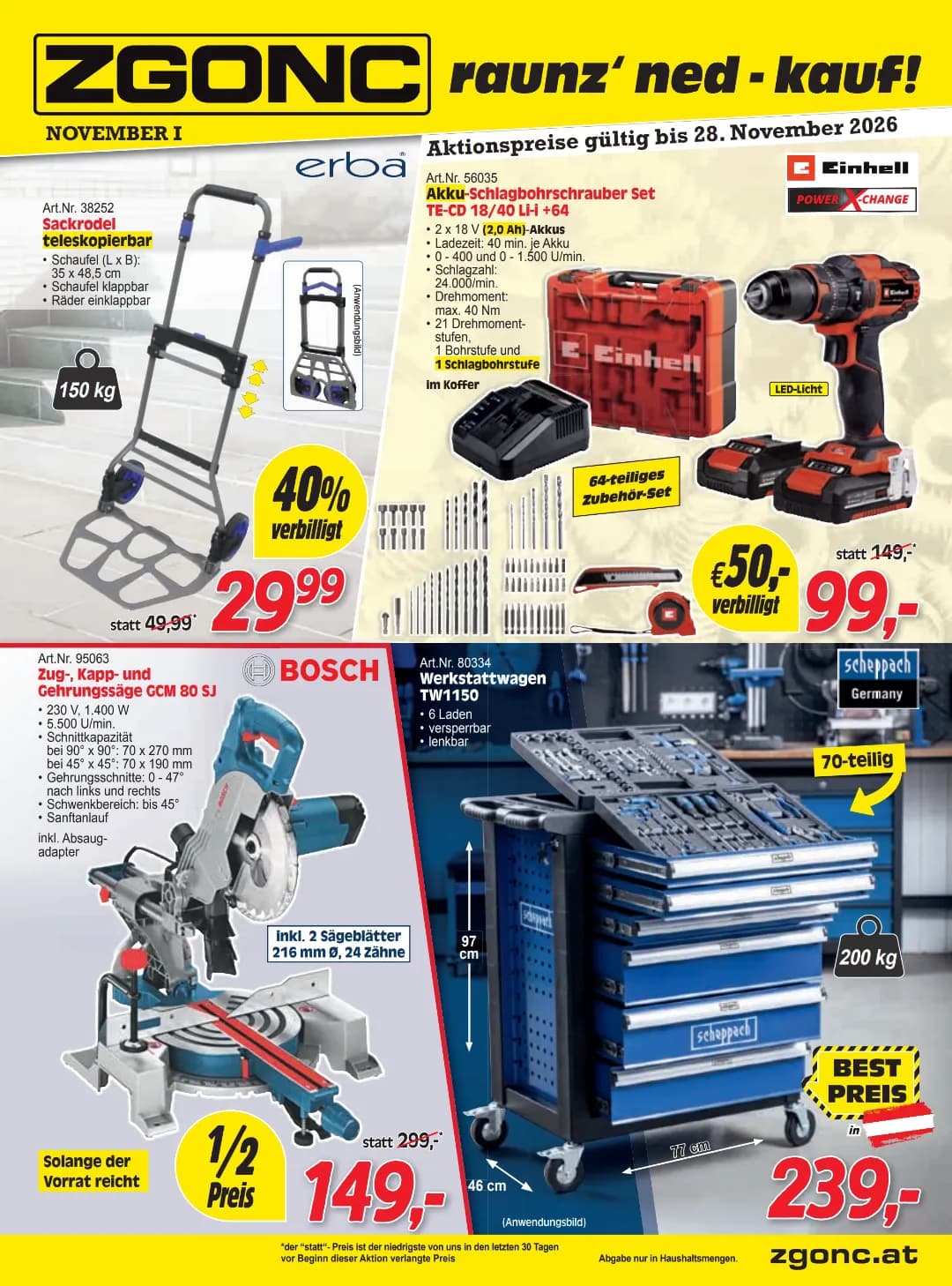Zgonc katalog November I 2026, 01.11.2026. – 28.11.2026.