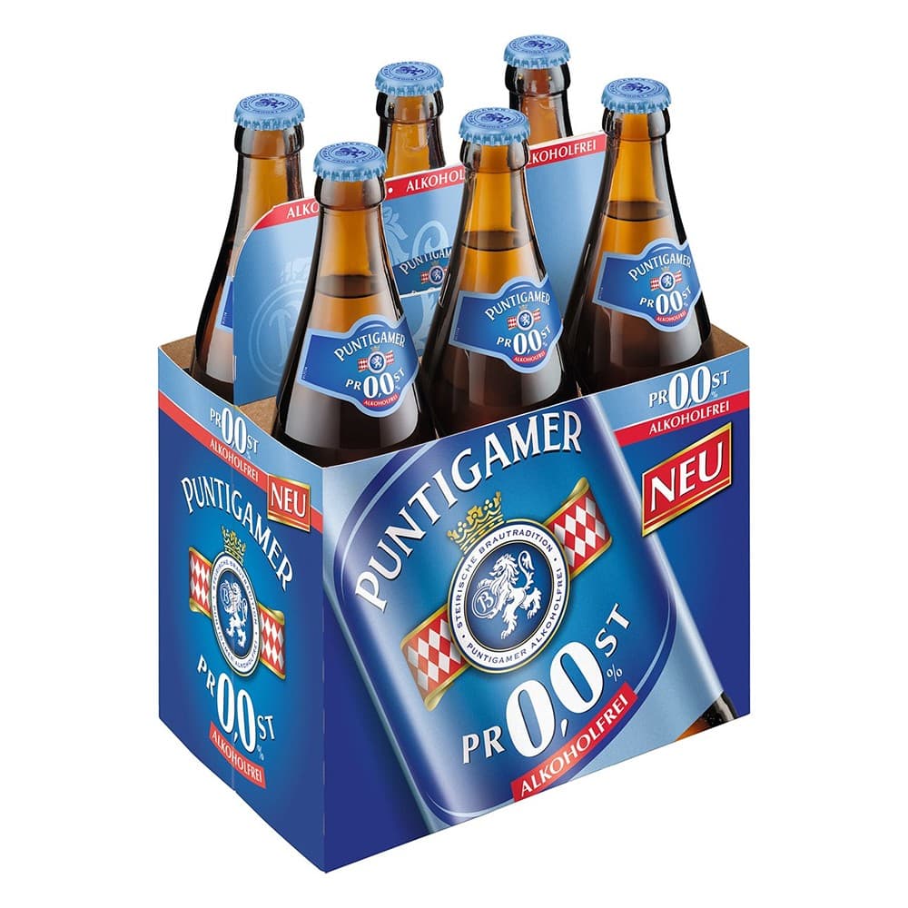 Puntigamer alkoholfrei, 6er-Träger – Spar