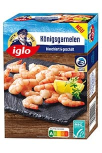 Iglo Garnelen oder Fisch, 225 g - 600 g – Maximarkt