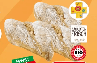 Bio-Spitzweckerl 1 Stk. SPAR Natur pur Angebot bei Eurospar