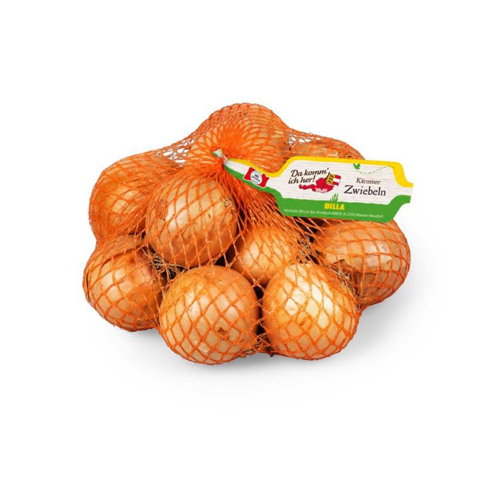 Zwiebel gelb 1 Kilo Netz Da komm' ich her! Angebot bei Billa