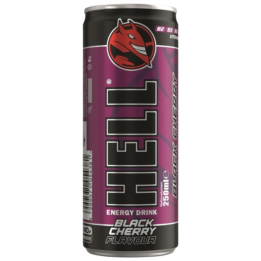 Hell Energy Drink Classic oder Hell Black Cherry 0,25-Liter-Dose Angebot bei Interspar