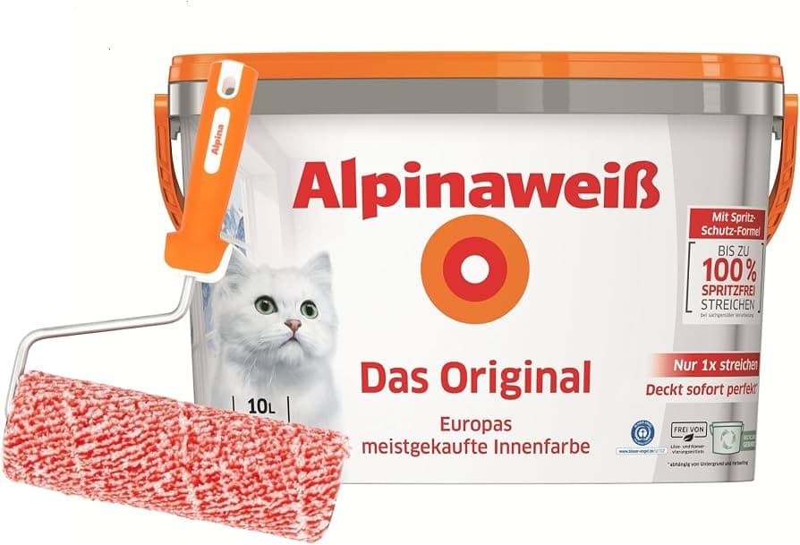 ALPINA Alpinaweiß das Original, 10 l – Lagerhaus