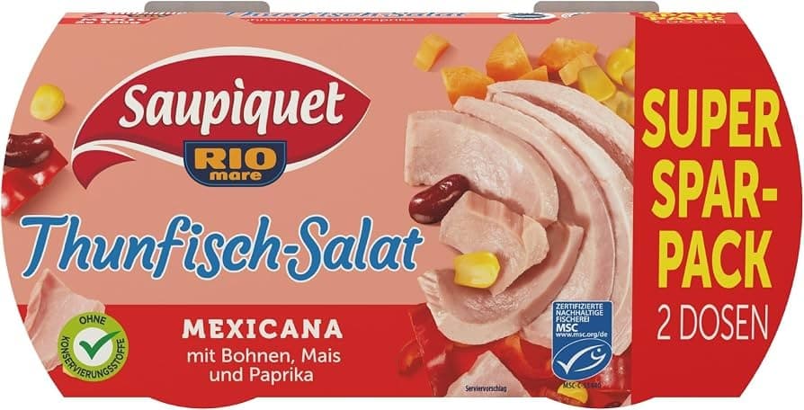 Thunfisch-Salat, 2x160 g Saupiquet – Norma