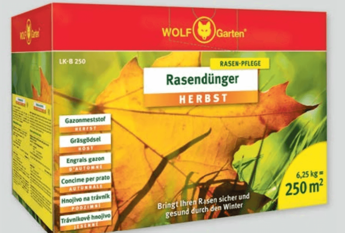 Rasendünger Herbst 6,25 kg WOLF Garten Angebot bei Maximarkt