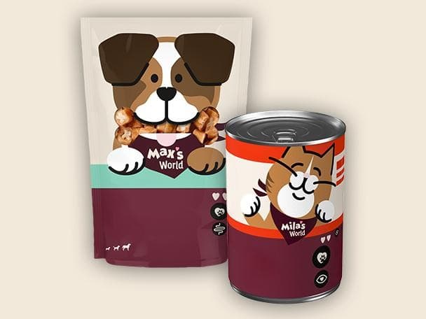 MAX & MILA'S WORLD Häppchen 4er, 4x 85 g – Lidl