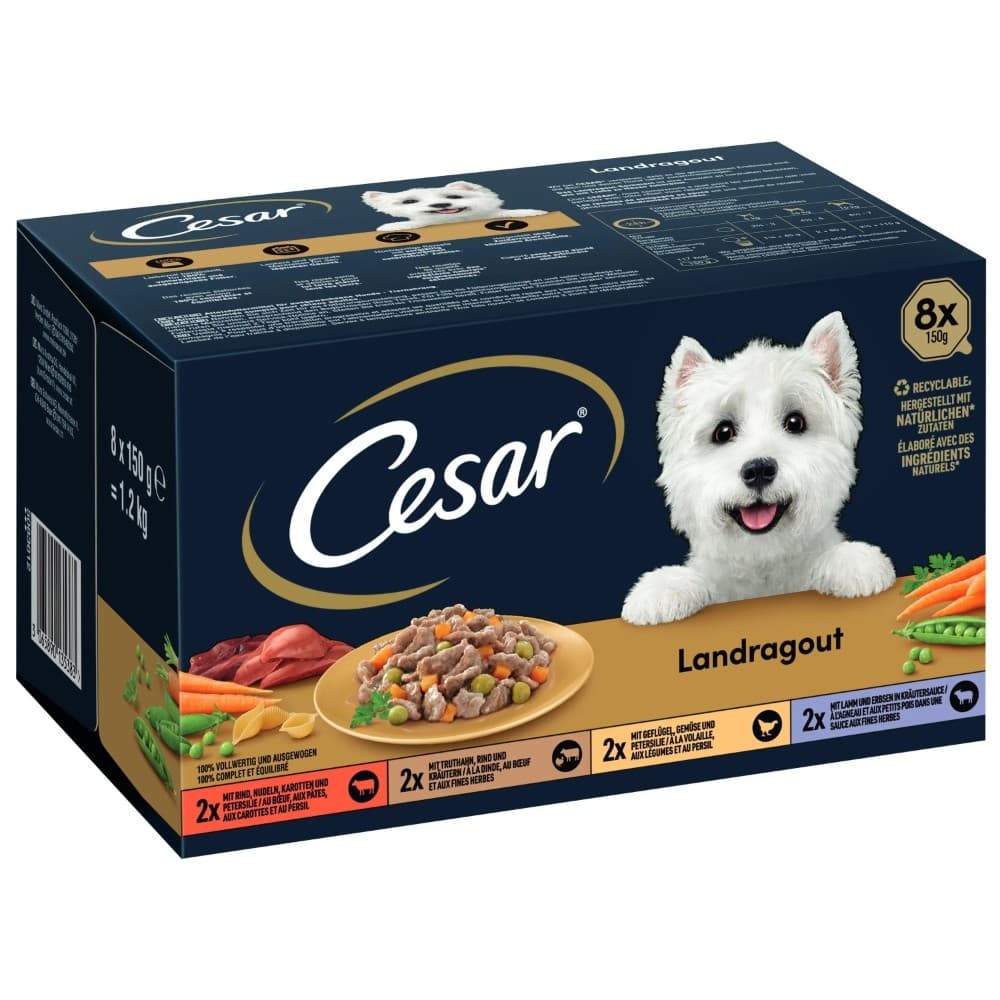 Cesar Hundenahrung, 8 x 150 g – Eurospar
