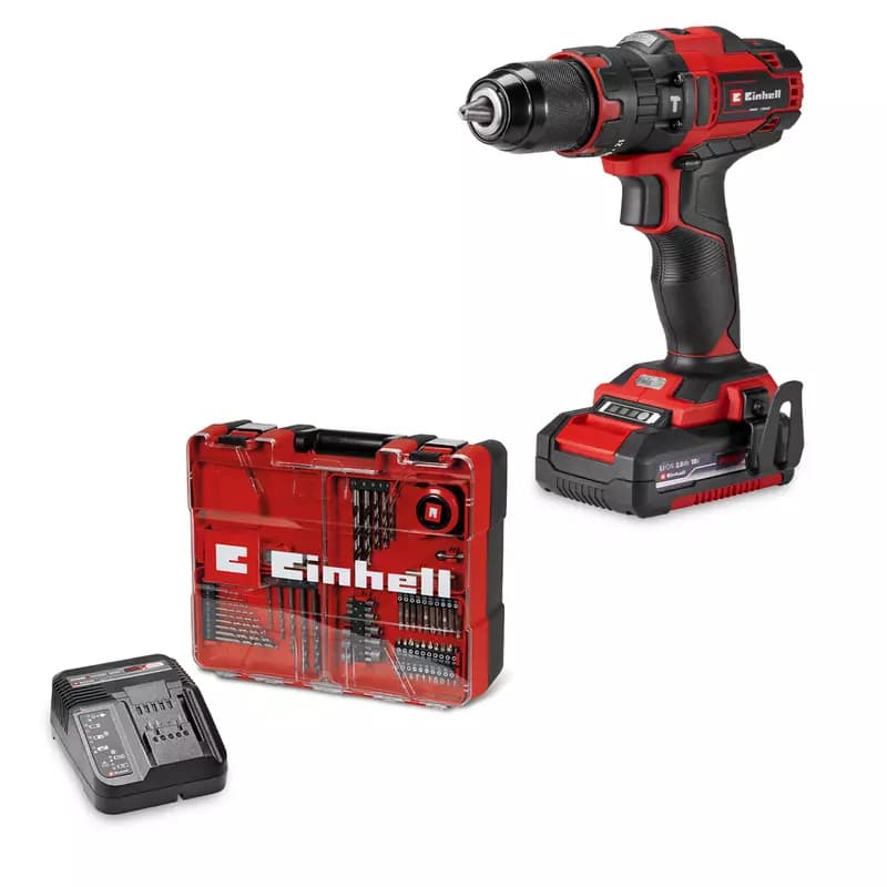 Akku-Schlagbohrschrauber Set TE-CD 18/40 LH +64 Einhell – Zgonc