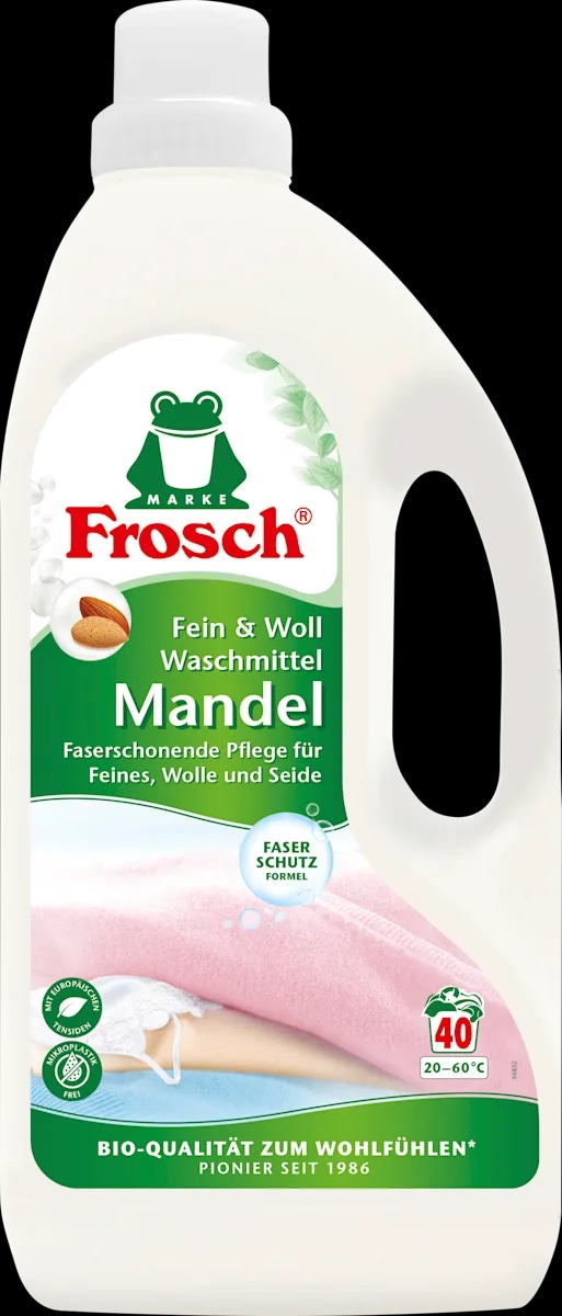 Frosch Fein- & Wollwaschmittel Mandel 40 WL Angebot bei Dm