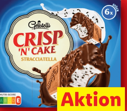 Gelatelli Crisp 'N' Cake 6er Angebot bei Lidl