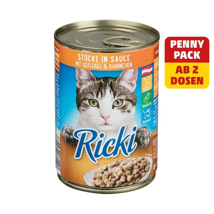 Ricki Stücke in Sauce 415 g Angebot bei Penny