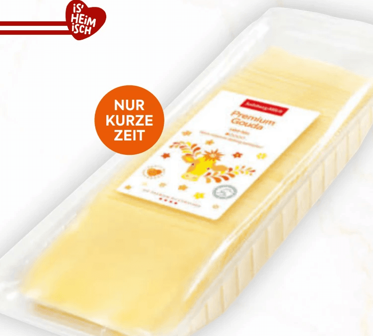 SalzburgMilch Gouda Scheiben, 800 g Packung – Billa Plus