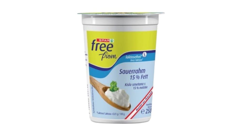 Sauerrahm, 250 g SPAR free from – Spar