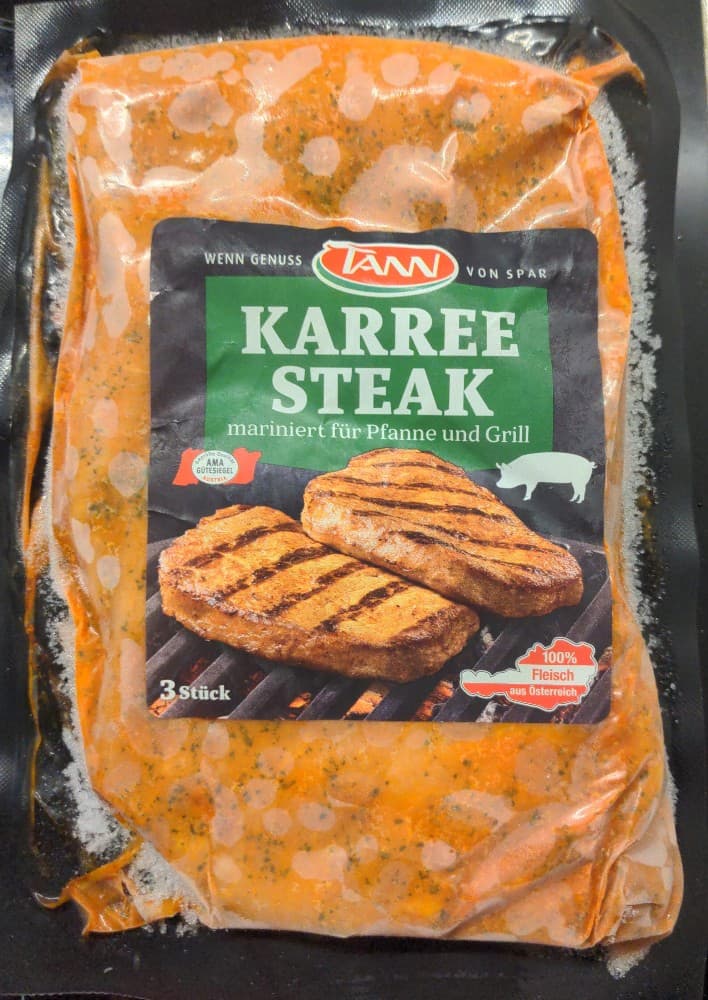 Karreesteak 400 g TANN Angebot bei Spar