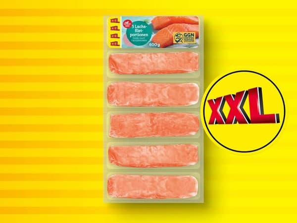 Ocean Sea Lachsfilets, 6x 120 g – Lidl
