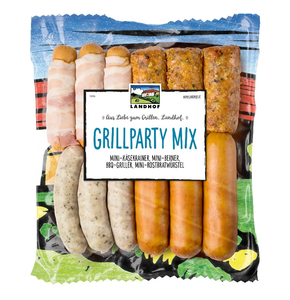 Käsegriller, Grillmix oder Mexicangriller 250 g Landhof Angebot bei Maximarkt