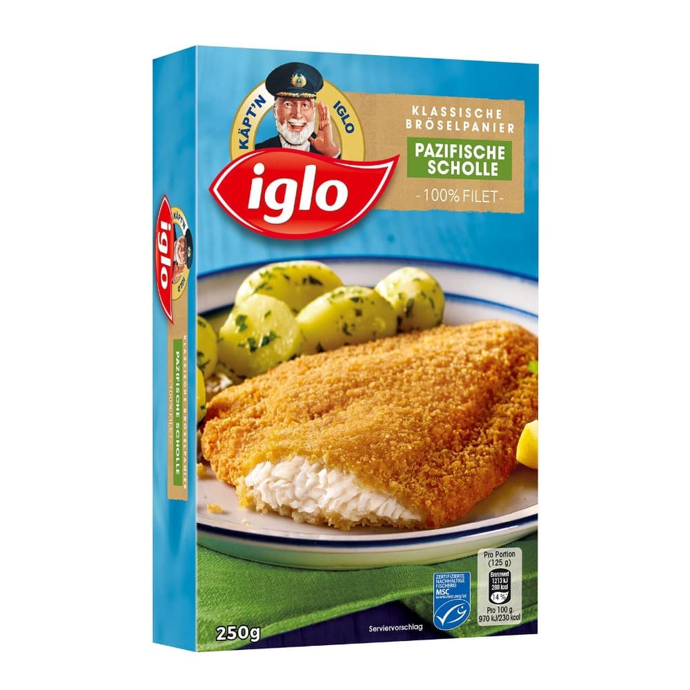 iglo Polardorsch, Scholle natur oder paniert, 225 - 400 g – MPREIS