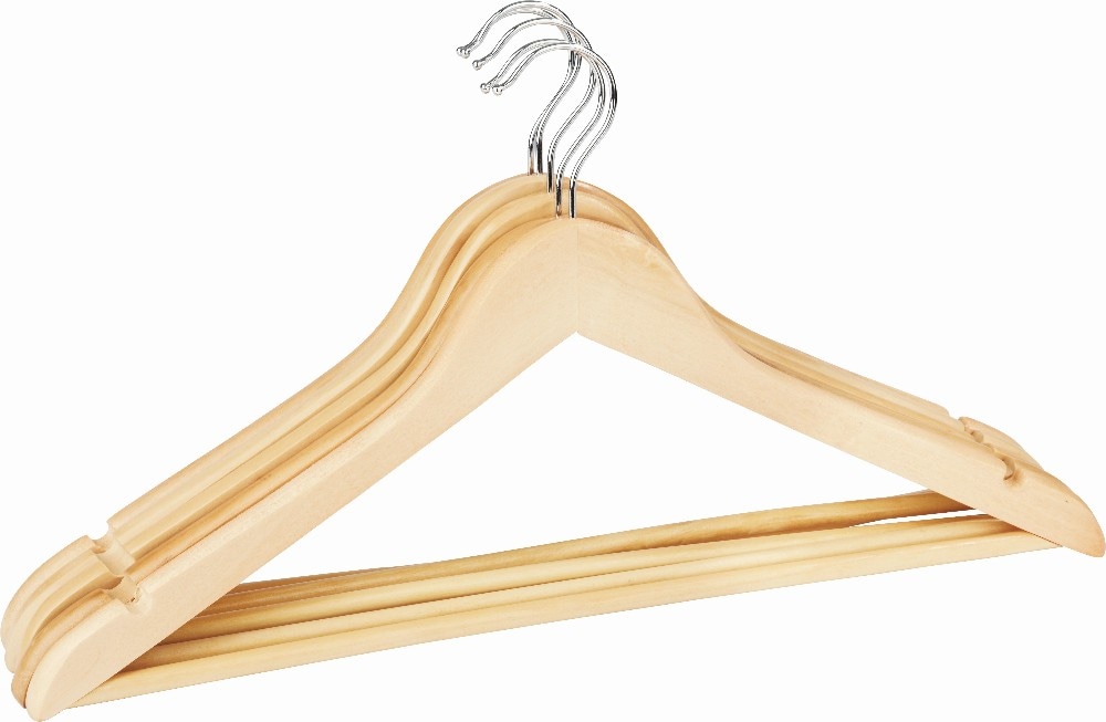 SIMPEX COLOR Holz Kleiderbügel 3-Stück-Packung Angebot bei Interspar
