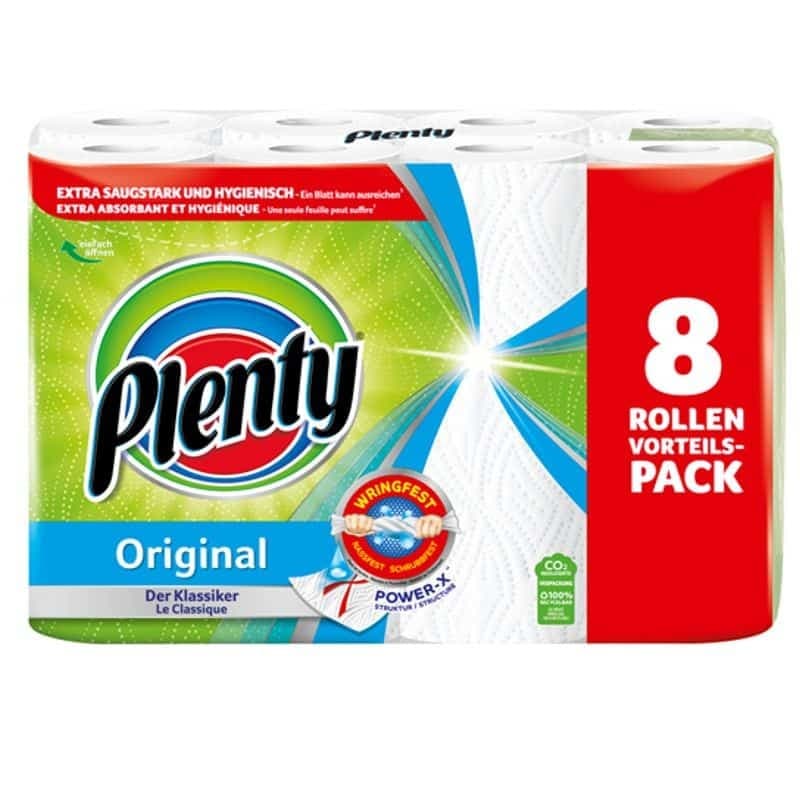 Plenty Küchenrolle, 6 od. 8 Rollen – Billa Plus