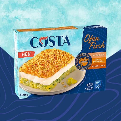 Fisch Fertiggericht, 400/450 g Costa – Norma