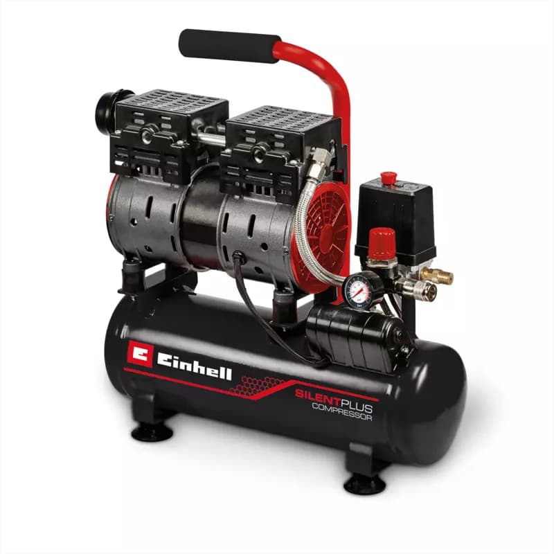 2-Zylinder-Kompressor TE-AC 110/6-1 Silent Plus, 6 Liter Einhell – Zgonc