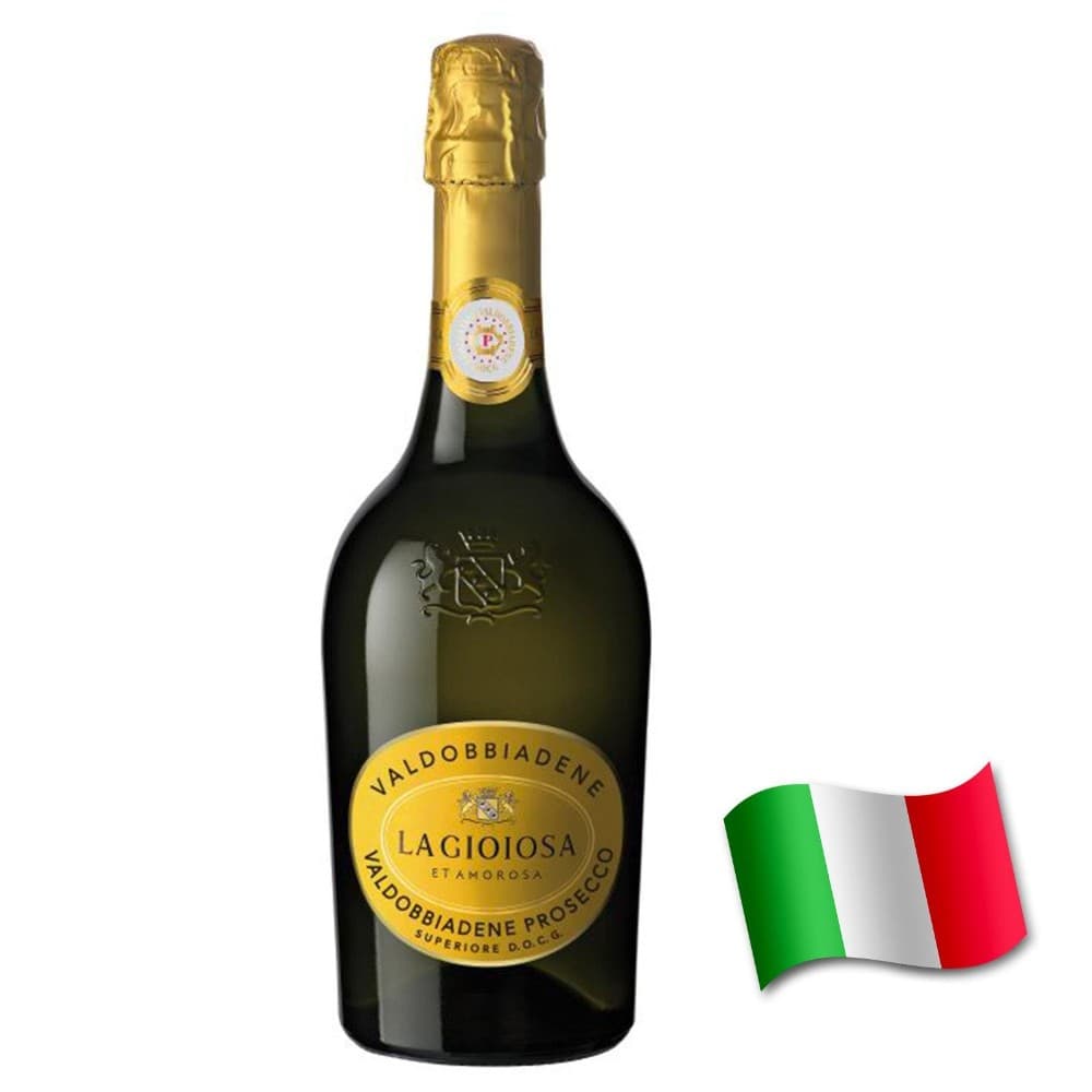 La Gioiosa Prosecco Valdobbiadene DOCG oder La Gioiosa Prosecco DOCG Asolo, 0,75-Liter-Flasche – Interspar